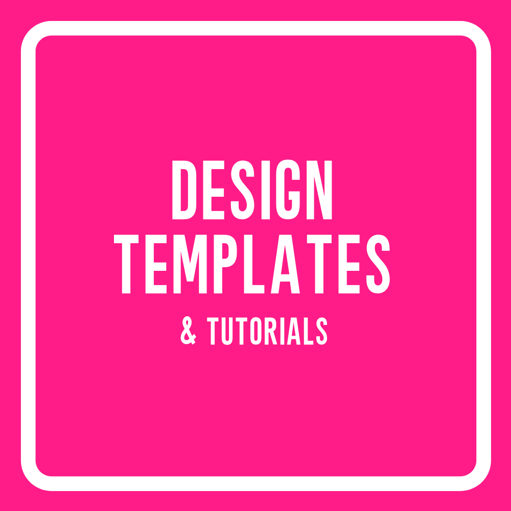 design templates and tutorials blog category